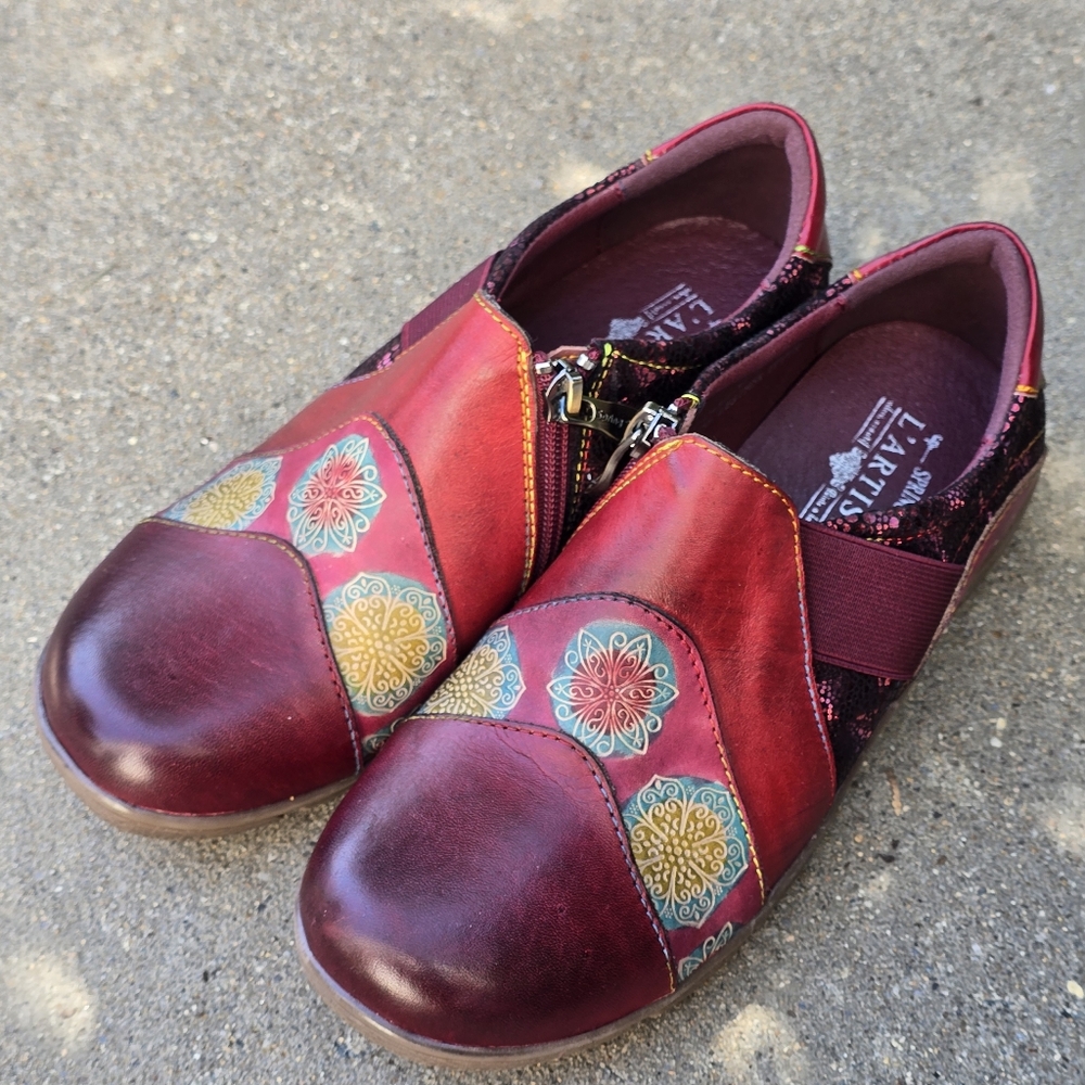L'ARTISTE LATA SLIP-ON SHOE spring step size 5.5/6 or EU 36 EUC